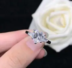 最高品質.ダイア指輪  1.0ct リング プラチナ PT950 87