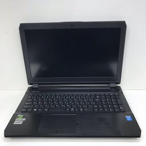 【ジャンク品】 mouse G-TUNE P650SE NVIDIA GEFORCE GTX intel Core i7 ストレージなし ノートパソコン 部品取り 241022SK100592