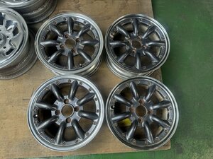 希少　SSR　ワタナベ　RS-8　　RS　eight　14インチ4本set♪♪（No284648）