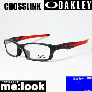 OAKLEY オークリー OX8118-0456 眼鏡 メガネ フレーム CROSSLINK クロスリンク サテンブラック レッド