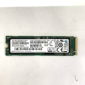 K60611152 SAMSUNG NVMe 256GB SSD 1点【中古動作品】