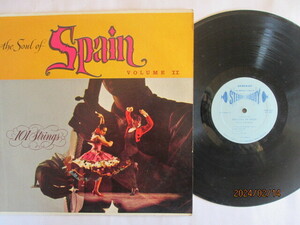 ①【珍品】裏面に(FEB 7 1964 YOKOSKA 刻印）THE SOUL OF SPAIN オーケストラTHE SOUL OF SPAIN VOLUM ⅡUS輸入盤LP　激安価格早い者勝ち