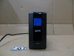 【中古品】ＡＰＣ 無停電電源装置　APC RS-550 ★通電確認 ★ NO:AC-07