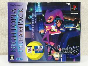 ★☆キ018 未開封 PS2 プレイステーション2 ソフト NiGHTS ナイツ into dreams... NiGHTOPIA DREAMPACK ナイトピア・ドリームパック☆★