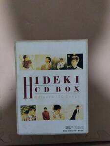 難あり　レア　西城秀樹　HIDEKI CD-BOX　1988年発売