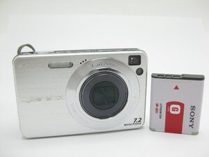 ★ハローカメラ★1円スタート★4323 SONY/DSC-W120 [720万画素] (記録.再生OK)メモリースティックDuo使用【本体とバッテリーのみ】 動作品