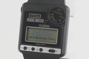 1円~【534】CITIZEN／シチズン　RK01-172001　VEGA RADIO WATCH　クオーツ　ラジオボーイ　80年代　腕時計　ビンテージ　