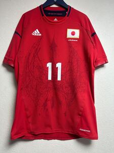 正規品 adidas 2012 日本代表ロンドンオリンピック（AWAY）オーセンティックユニフォーム No.11 宮市亮 横浜F・マリノス アーセナル