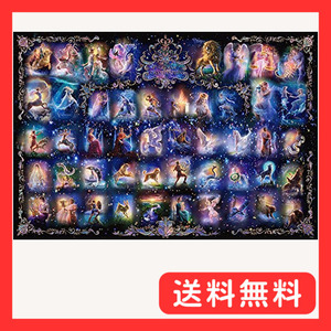 【日本製】 ビバリー 1000ピースジグソーパズル 星空の物語~四十八星座~(49×72cm) 81-130