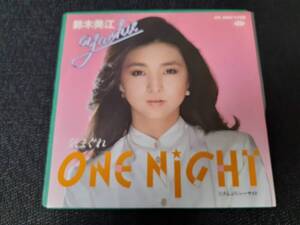 B4262【EP】鈴木美江／気まぐれONE NIGHT／久しぶりシーサイド