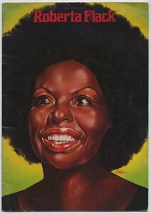 《東京発送》Roberta Flack【来日公演パンフレット】Live In Japan 1975