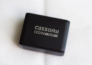 ★最新・最大級120W出力PD対応★USB-A/USB-C★GaNチャージャー★CASSORY CU120★小型・低発熱★新品★メーカ保証付き★