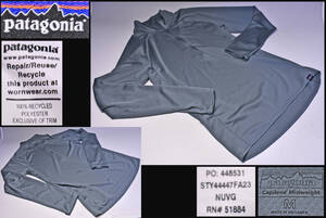 patagonia ★ Capilene Midweight ★ パタゴニア ★キャプリーンMW ★ ハーフジップ ★ カラーNUVG ★ STY44447 ★ ジップネック ★ 中古