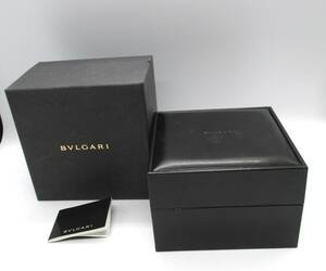  BVLGARI ブルガリ 時計 ケース　取説付き 現状品 空箱　ウィッチケース