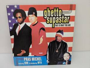 ねH0091【LP】PRAS MICHEL／ghetto supastar【ＬＰレコード】