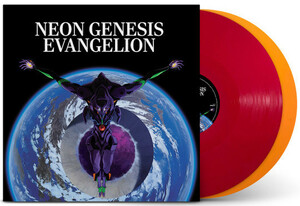 弐号機カラー アナログ盤 送料無料 TVサントラ 新世紀エヴァンゲリオン 鷺巣詩郎 2LP NEON GENESIS EVANGELION OST レコード 2LP