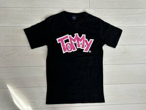 ★TOMMY 半袖Tシャツ Mサイズ 黒 日本製 トミーヒルフィガー★