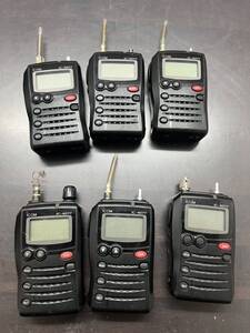 ★動作未確認★現状品★ICOM アイコム 20ch+中継27ch 特定小電力機 IC-4077 6台セット