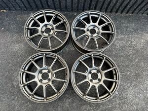 【16x6.5J +45 4H100】ADVAN Racing RZⅡ 16インチ 6.5J インセット45 4穴 PCD100 ヤリス マーチ デミオなど ヨコハマ アドバンレーシング