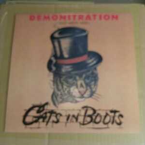 CATS IN BOOTS「demonstration」邦インディーズLPレコード★キャッツ・イン・ブーツ ジェイル大橋 聖飢魔II Heavy Metal