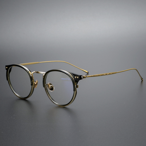 新品円形復旧型　超軽量眼鏡 メガネフレーム 合金素材 ファッション カラー選択可YJ19