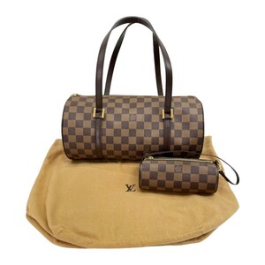 ◆◆ LOUIS VUITTON ルイヴィトン ハンドバッグ ダミエ パピヨン30 M51303 ブラウン 目立った傷や汚れなし