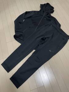 NIKE ナイキ セットアップ ジャージ 上下 Sサイズ ブラック 800220-010 800216-010