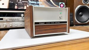 Teac ティアック　AE-200 パワーアンプ　セパレートアンプ　ステレオアンプ　整備　フルメンテナンス品　動作