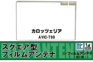 地デジ カロッツェリア carrozzeria 用 フィルムアンテナ AVIC-T99 対応 ワンセグ フルセグ 高感度 受信 高感度 受信