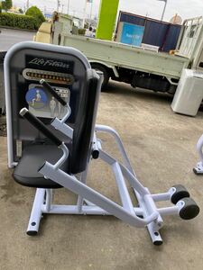 ◯E6923 Life fitness トリセプスプレス　肩　トレーニングマシン　ジム　エクササイズ◯