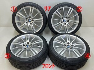 ◎ BMW 335i カブリオレ Mスポーツ E93 3シリーズ 08年 WL35 18インチ PCD120 5H アルミホイール 4本セット (在庫No:A35078) (7432) ◎