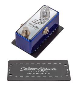 即決 新品未開封 XOXIC EP-BOOSTER 15Th Limited Edition 限定カラー メタリックブルー ギター エフェクター ep-booster blue