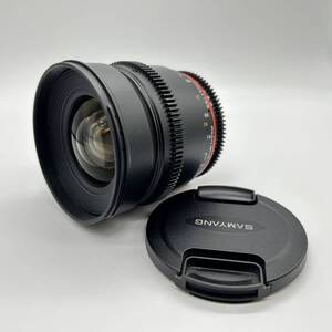 ★極上美品★ SAMYANG サムヤン 16mm T2.2 VDSLR ED AS UMC CS II ニコン Nikon Fマウント #0529