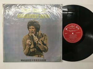 LP / TOM JONES / GREATEST HITS / 台湾盤 [9645RS]