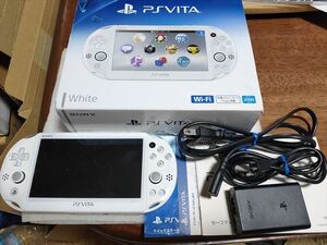 ●PSVita PS Vita PCH-2000 ZA12 ホワイト 本体●