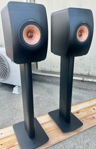 !!! 美品 !!! スピーカーシステム KEF LS50 Meta Carbon Black& KEF S2 FLOOR STAND