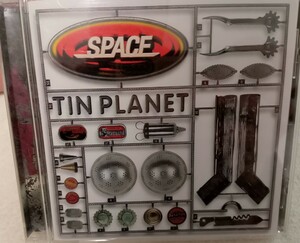 中古CD　SPACE/TIN PLANET　国内盤　帯無し　解説・歌詞・対訳付き