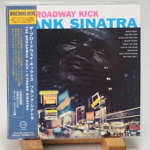 【紙ジャケ 世界初CD化 美品】フランク・シナトラ　ザ・ブロードウェイ・キック＋３　FRANK SINATRA　THE BROADWAY KICK　SSJ推薦