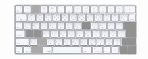 【即決】Apple Magic Keyboard JIS 日本語 A1644 ワイヤレス マジック キートップ バラ売り 1個 Mac パンタグラフ・金具等も込みのセット