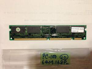 レトロPC_64M 168Pin SDRAM MDV643S-88ZB PC100