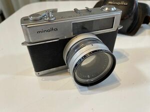 MINOLTA ミノルタ フィルムカメラ 一眼 HI-MATIC 7 ハイマティック 動作未確認 現状品 ジャンク品