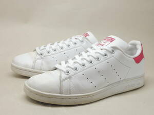 即決!定番! 17製 adidas STAN SMITH 白赤 24.5cm / アディダス スタンスミス B32703