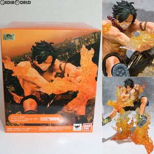 【中古】[FIG] フィギュアーツZERO ポートガス・D・エース -Battle Ver. 十字火- Special Color Edition 魂ネイション2014開催記念 ONE PIE