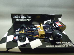 PMA 1/43 ウルフ フォード WR1 J.シェクター カナダGP 優勝車 1977 Wolf