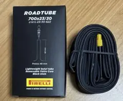 [新品] [軽量] [黒バルブ]　ピレリ　Roadtube