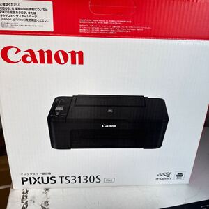 UTZ-177 Canon PIXUS TS3130S スマホ印刷対応プリンター ブラック キャノン　ピクサス　通電確認済み　