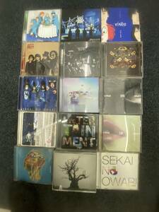 セカイノオワリ ベストアルバム 2CD SEKAI NO OWARI+アルバム CD+2CD+CD+CD DVDシングル CD 計15枚セット