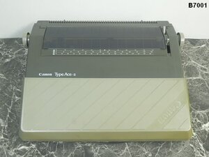 B7001M Canon キヤノン 電子タイプライター S-68S Type Ace-S 印字確認 現状品