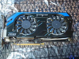 msi N660GTX-Ti Twin Frozr Ⅳ PE OC 2GB GDDR5 完動品 送料無料