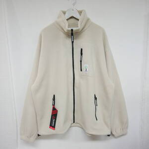 【1円】未使用 CUP AND CONE CUP&CONE カップ&コーン 国内正規 24AW Fleece Jacket POLARTEC フリースジャケット 定価24970円 Ivory 2